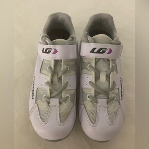 Louis Garneau Triathlon Cycling Shoes Women’s EU 43 US 11.5 White Pink